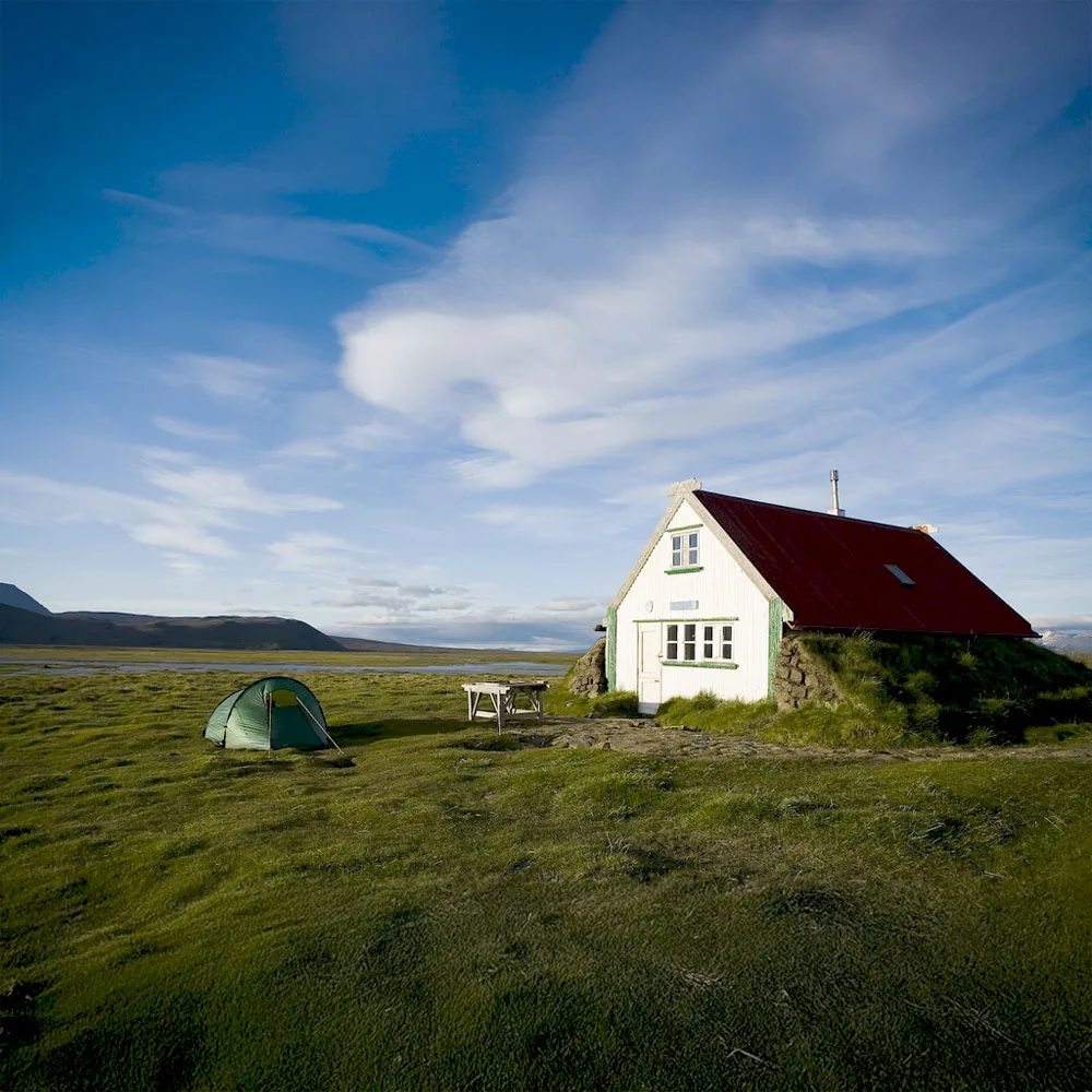 Hvítárnes / Tjaldsvæði